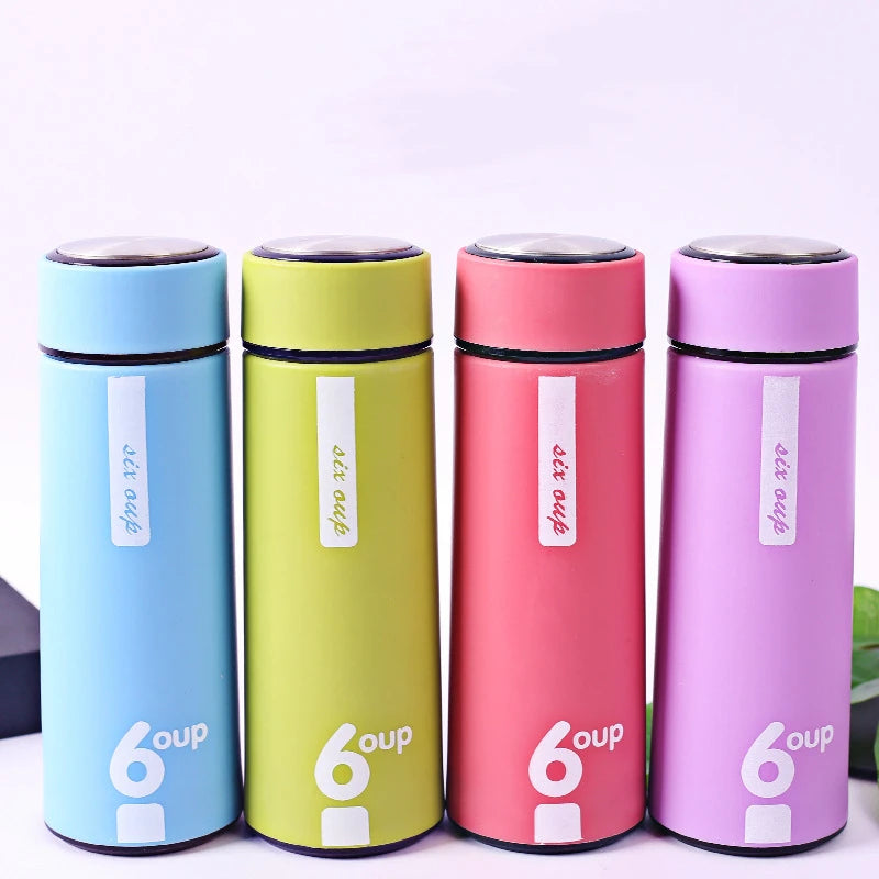 Wholesale New Crystal Infused Gem Creative Glass Water Cup Heat-resistant Business Thermos Water Bottle