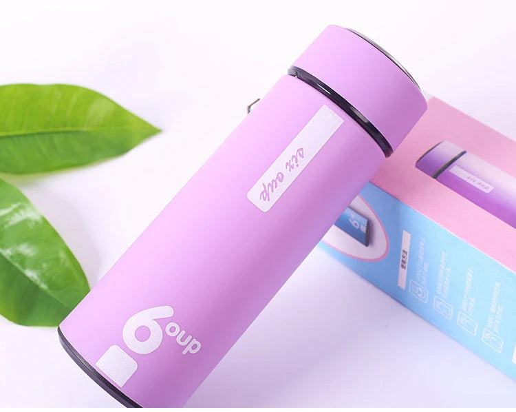 Wholesale New Crystal Infused Gem Creative Glass Water Cup Heat-resistant Business Thermos Water Bottle