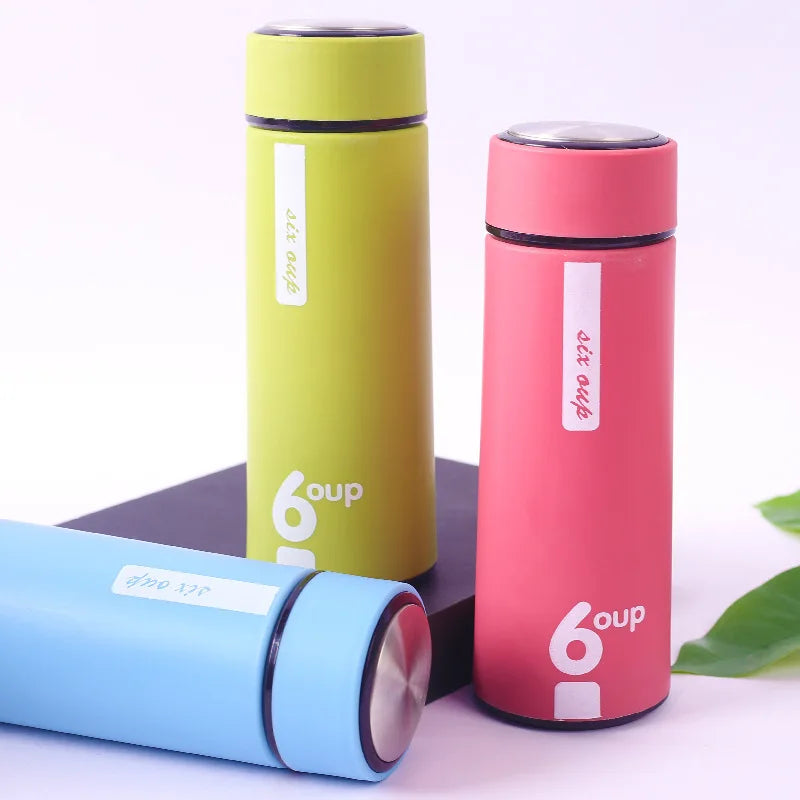 Wholesale New Crystal Infused Gem Creative Glass Water Cup Heat-resistant Business Thermos Water Bottle