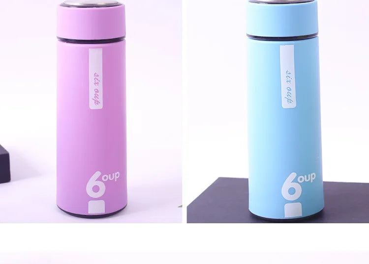 Wholesale New Crystal Infused Gem Creative Glass Water Cup Heat-resistant Business Thermos Water Bottle