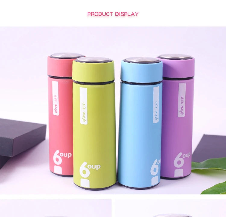 Wholesale New Crystal Infused Gem Creative Glass Water Cup Heat-resistant Business Thermos Water Bottle