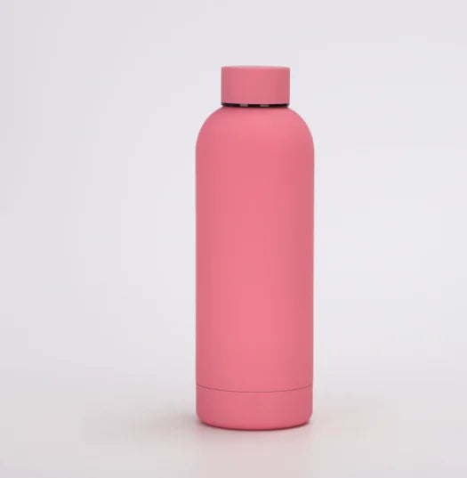 Custom Logo Name Thermos Large Vacuum Flask Stainless Steel Portable Thermos Bottle Outdoor Sports Water Bottle Travel Mug 500ml