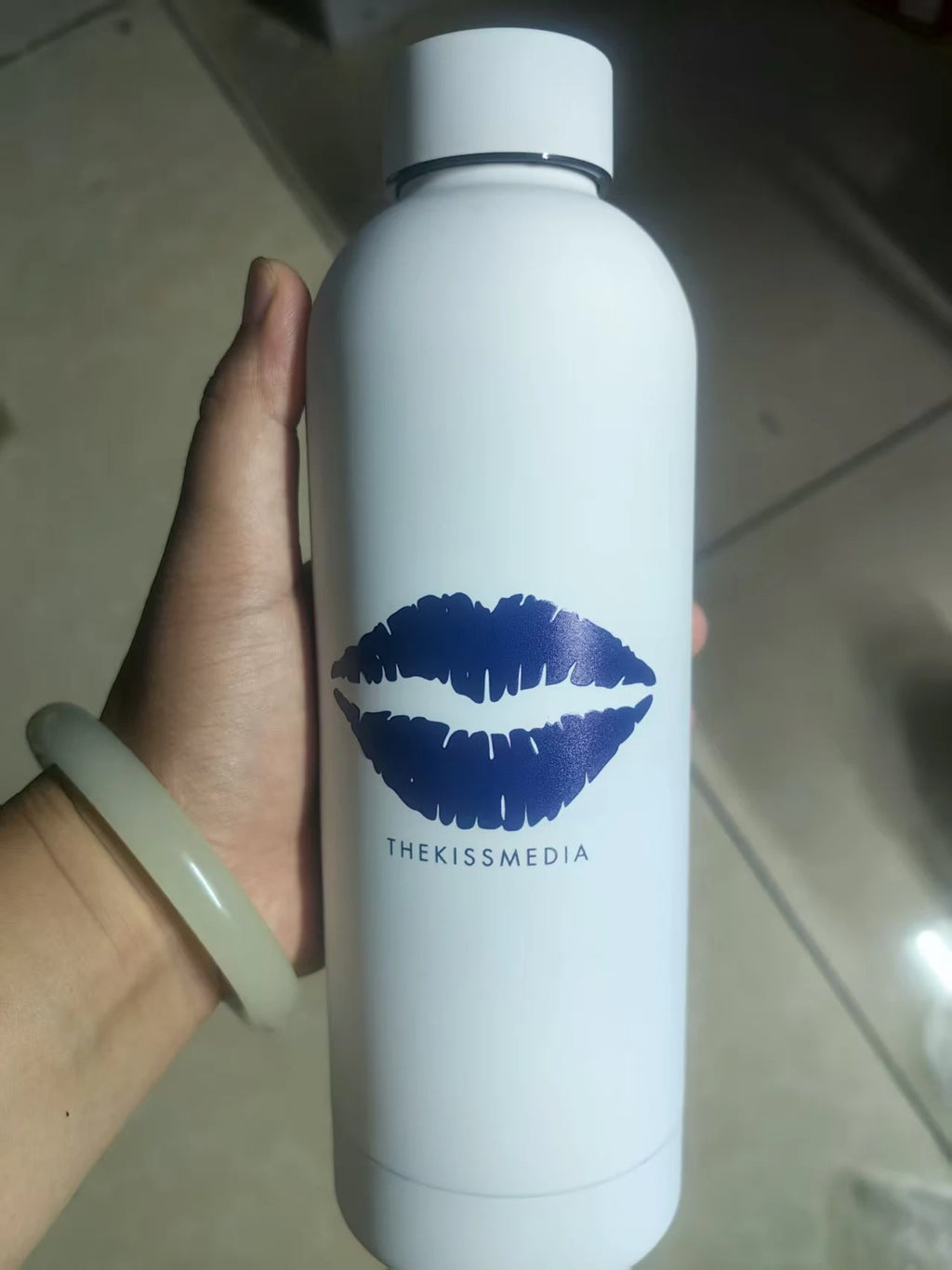 Custom Logo Name Thermos Large Vacuum Flask Stainless Steel Portable Thermos Bottle Outdoor Sports Water Bottle Travel Mug 500ml